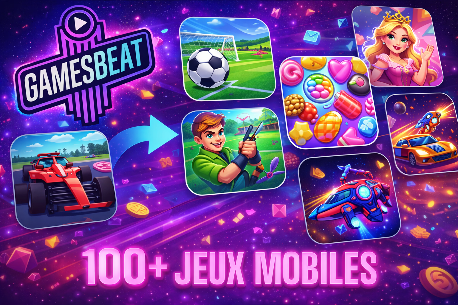 XP-Play 100+ Jeux Mobiles